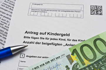 Kindergeld beantragen 