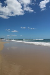Fototapeta na wymiar Holidays at the Sunshine Coast in Queensland, Australia