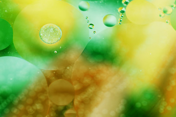 water and oil background 