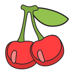 berry flat icon