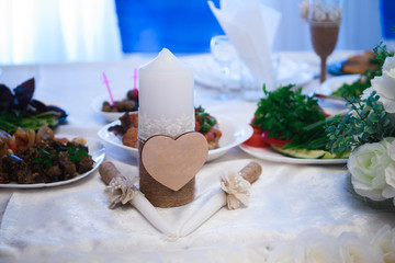 wedding banquet in a restaurant