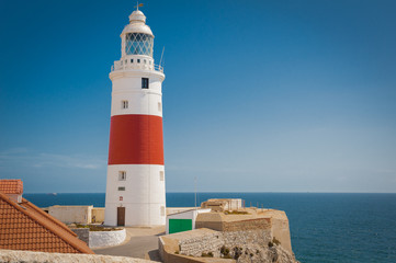 Light house on Europa point, Gibraltar © Filip