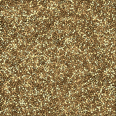 Golden glitter.