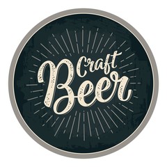 Craft Beer lettering