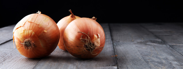 Large onion harvest Bulb onion is rich in vitamins, useful spring.