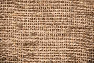 abstract brown sackcloth texture for background