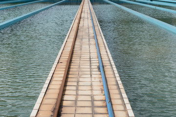 water treatment plant in outdoor