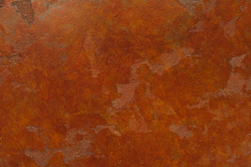Rusty background with stains and scratches
