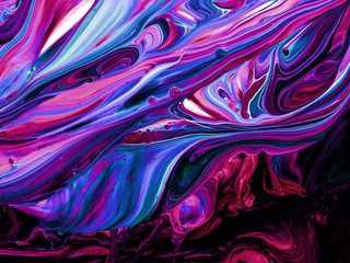 Creative abstract hand painted background, wallpaper, texture, close-up fragment of acrylic painting on canvas with brush strokes. Modern art. Contemporary art.