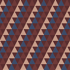 African bead motifs. Abstract seamless pattern. Contrast colors. Beadwork. South Africa texture. Mosaic texture for handiwork, backdrop or pattern fills.