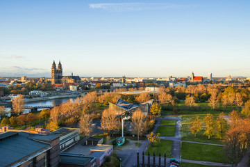 Fototapeta na wymiar Magdeburg - Skyline