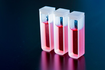 Quartz cuvettes for Chromatography and spectrophotometry in the study of liquids