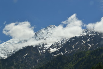 Montain And Cloud