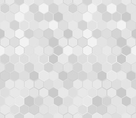 Colorful seamless pattern of hexagons