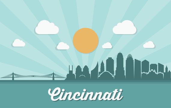 Cincinnati skyline - Ohio