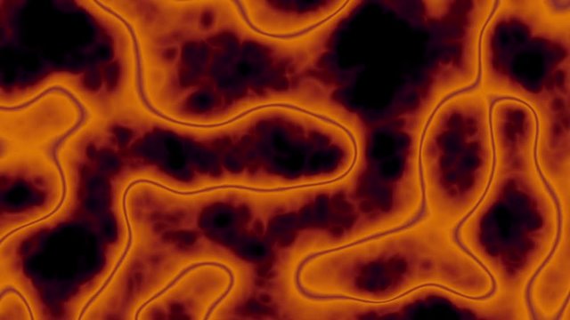 Abstract orange lines background loop