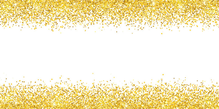 Gold Sparkle Border