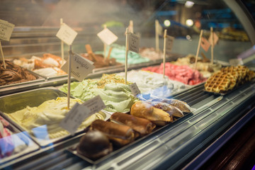 Eisdiele in Italien