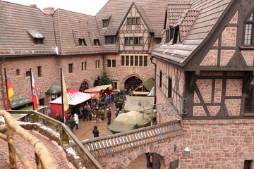 Weihnachtsmarkt auf der Wartburg