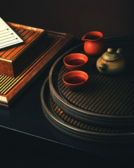 Obraz na płótnie Canvas Teaboard Chabang Chinese tea 