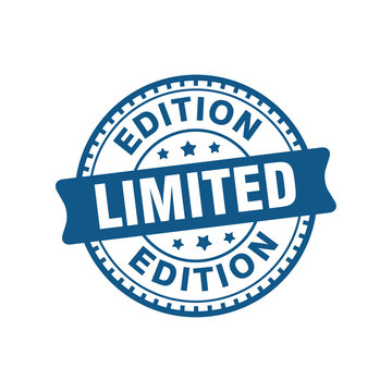 limited edition sign seal stamp medal vector design