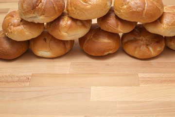 bread rolls breadcrumbs white