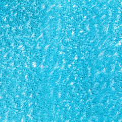 blue napkin close-up