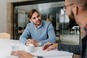 Answering questions at a job interview