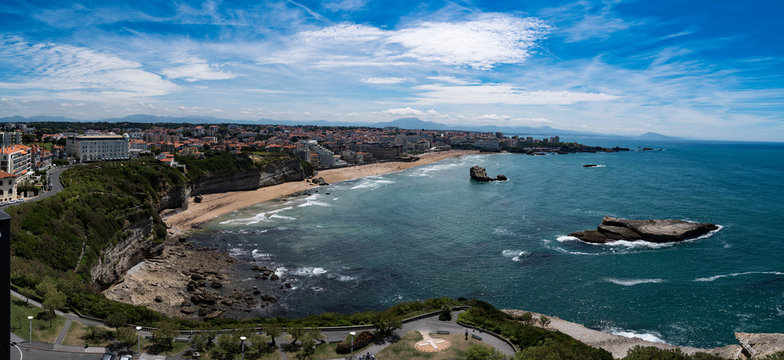 Vue du Phare de Biaritz