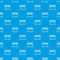 Home equipment for heating pattern seamless blue