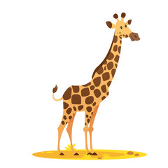  illustration of giraffe © thruer