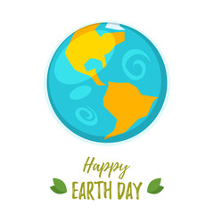 Earth Day greeting card