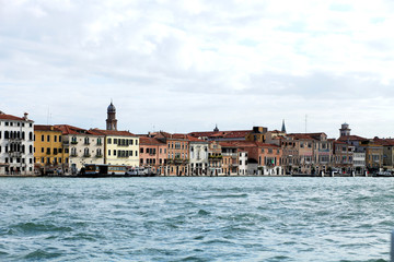 Fototapeta na wymiar Venice. View from the Grand Canal. Italy