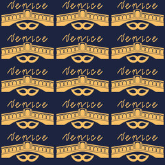 Seamless venetian background