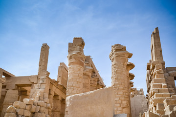 Fototapeta na wymiar Karnak Temple Complex. Luxor. Egypt.