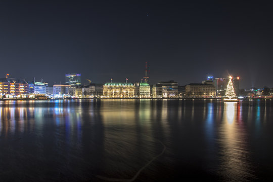 Christmas time in Hamburg Germany