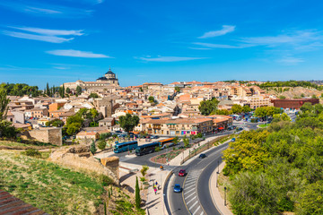 the surroundings of Toledo, Spain