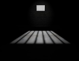 Cella di un carcere, interno di una cella di una prigione