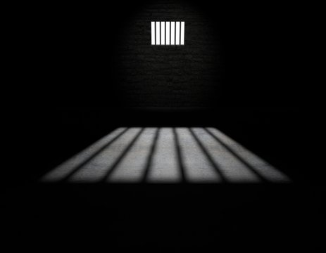 Cella di un carcere, interno di una cella di una prigione