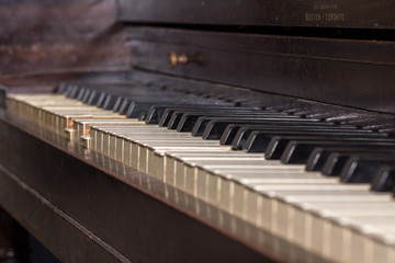 Fototapeta na wymiar piano keys