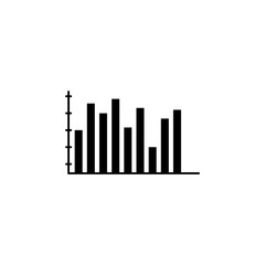 Colomn chart Icon. Trend diagram element icon. Business analytics concept design. Signs and symbols collection icon for websites, web design, mobile, info graphics