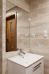 Bathroom - washbasin mirror