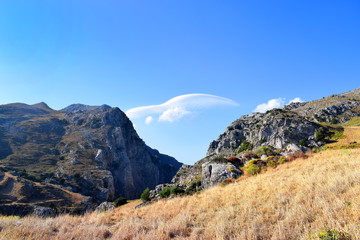 Crete Mountain Scenery