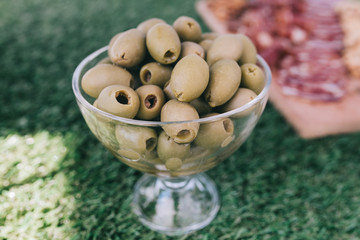 Wedding meat buffet.