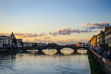 Sunset over Florence