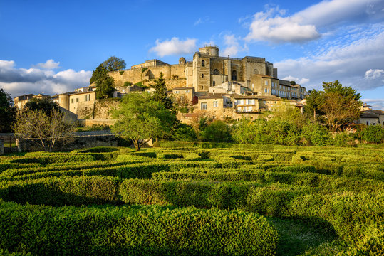 Grignan Old Town and Castle, Drome, France
