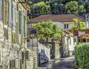 Street in Kotor, Montenegro