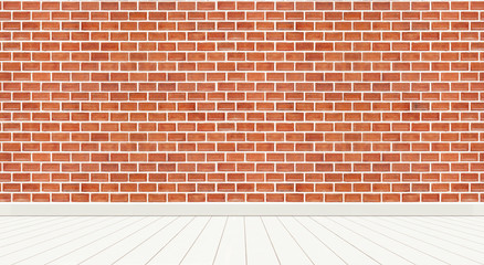 red brick wall