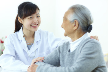 Senior people health care