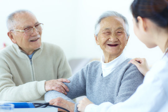 Senior people health care